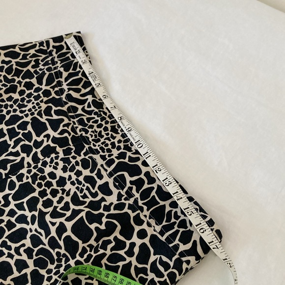 Merona animal print A-line skirt 10 - Picture 7 of 11